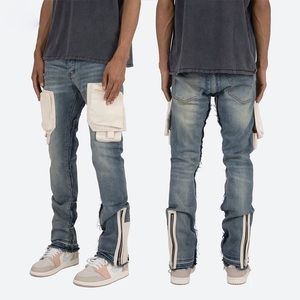 MNML Stacked Flared Jeans Size 36